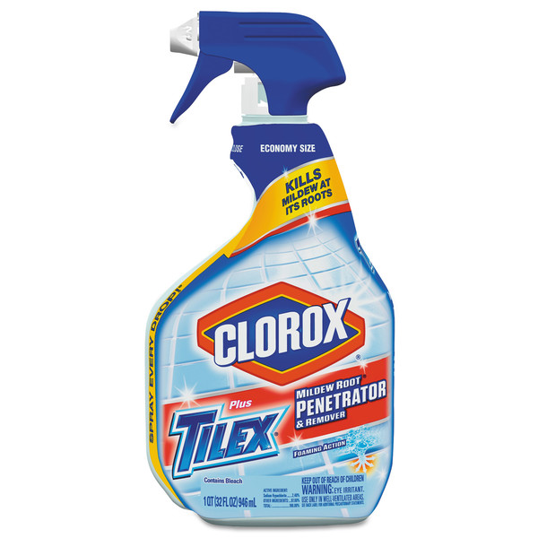 Clorox Mildew Root Penetrator/Remover With Bleach, 32oz Smart Tube Spray, PK9 CLO 00263